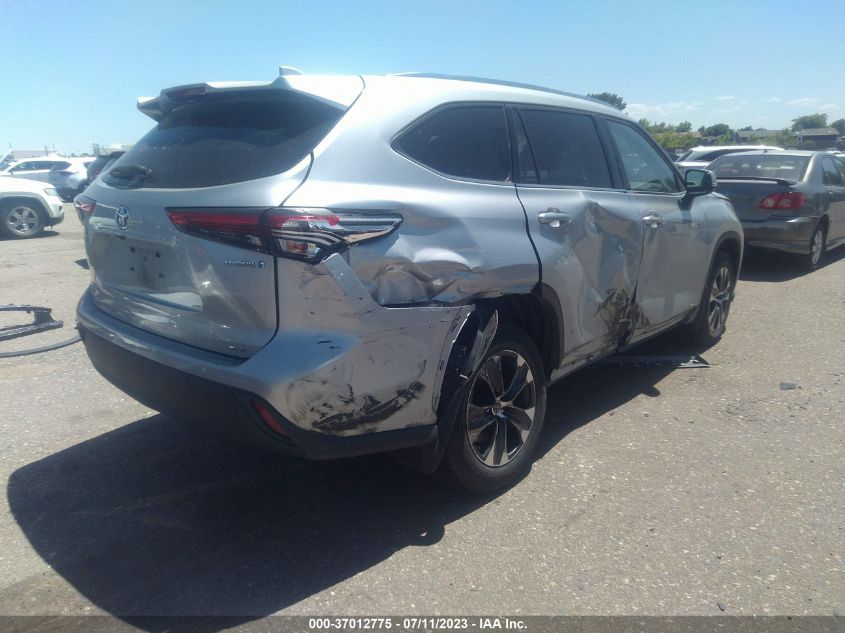 2020 TOYOTA HIGHLANDER HYBRID XLE - 5TDGBRCH2LS507062