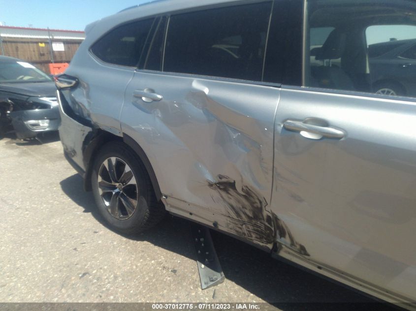 2020 TOYOTA HIGHLANDER HYBRID XLE - 5TDGBRCH2LS507062