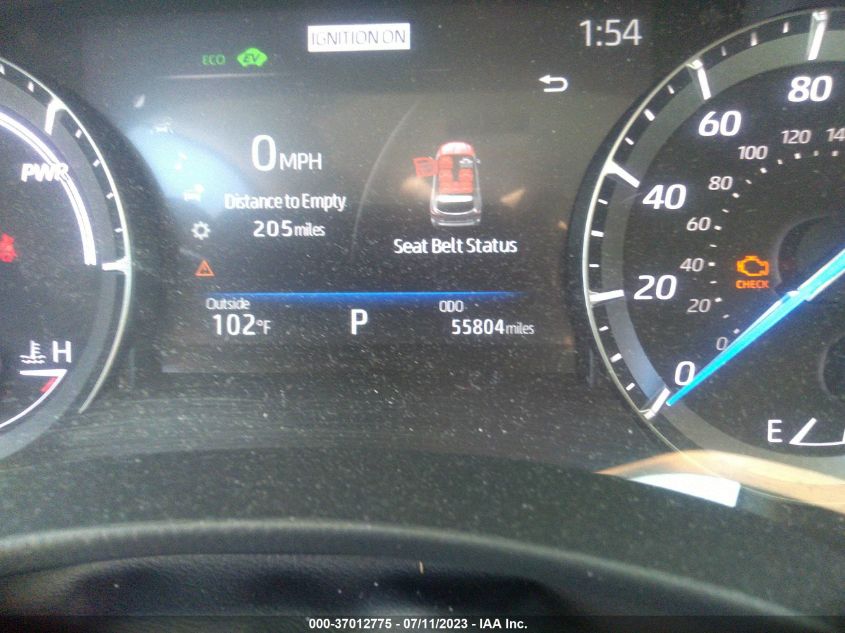 2020 TOYOTA HIGHLANDER HYBRID XLE - 5TDGBRCH2LS507062