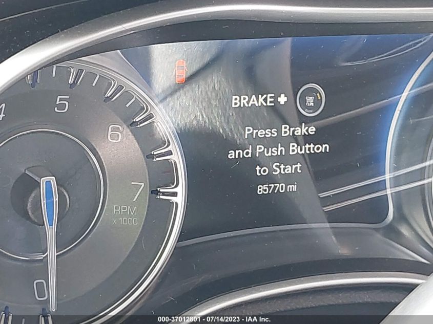 2017 CHRYSLER 300 LIMITED - 2C3CCAAG4HH580161