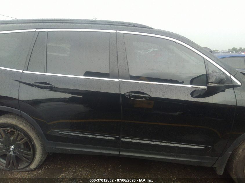 2022 HONDA PILOT SE - 5FNYF6H2XNB101954