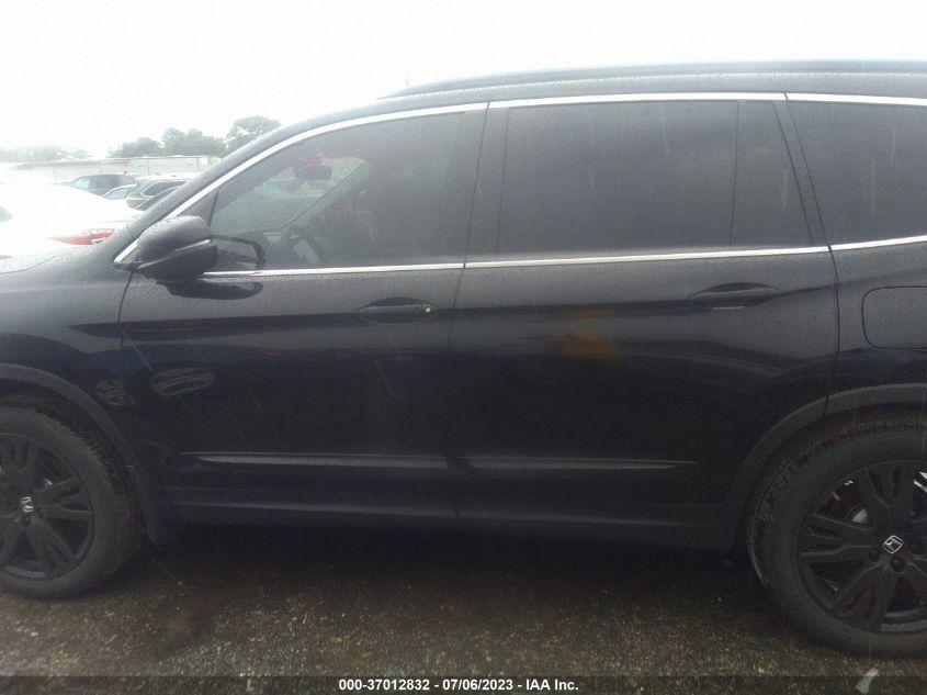 2022 HONDA PILOT SE - 5FNYF6H2XNB101954