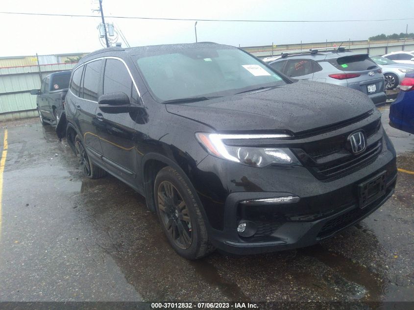 2022 HONDA PILOT SE - 5FNYF6H2XNB101954