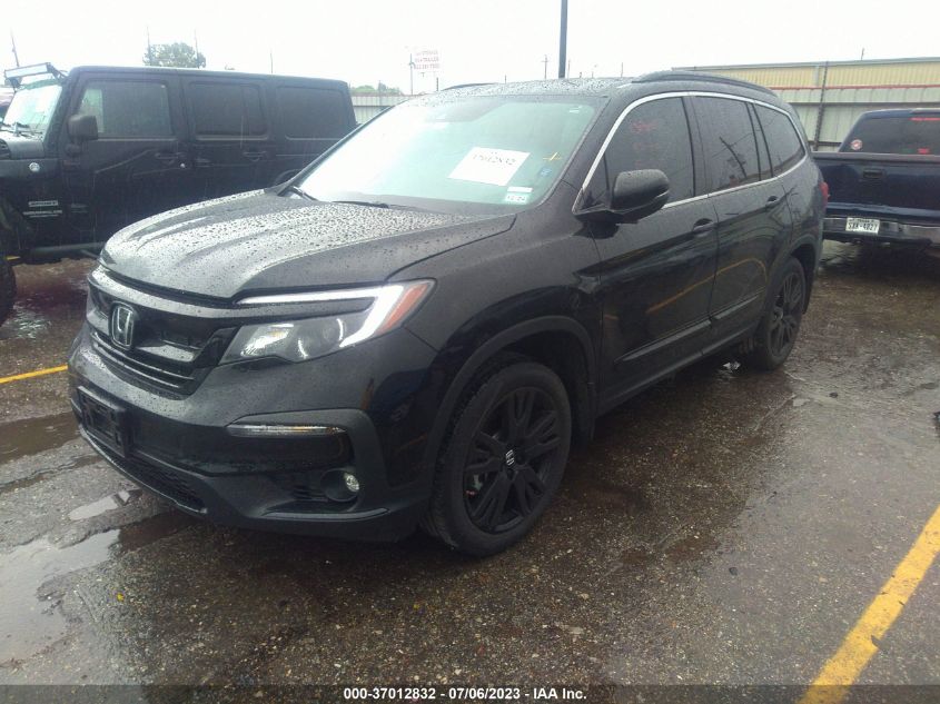 2022 HONDA PILOT SE - 5FNYF6H2XNB101954