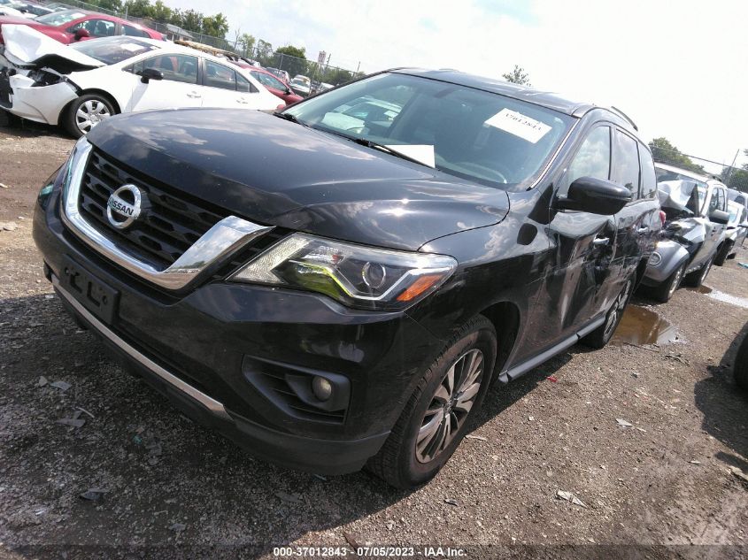 2017 NISSAN PATHFINDER SV - 5N1DR2MM8HC674905