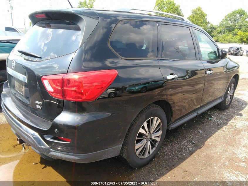2017 NISSAN PATHFINDER SV - 5N1DR2MM8HC674905