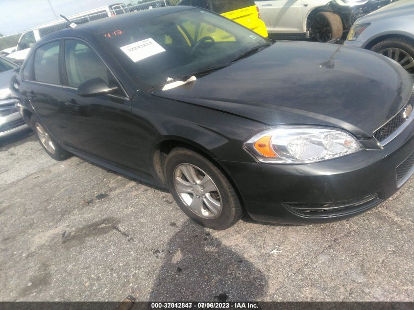 2013 CHEVROLET IMPALA LS - 2G1WF5E39D1261767