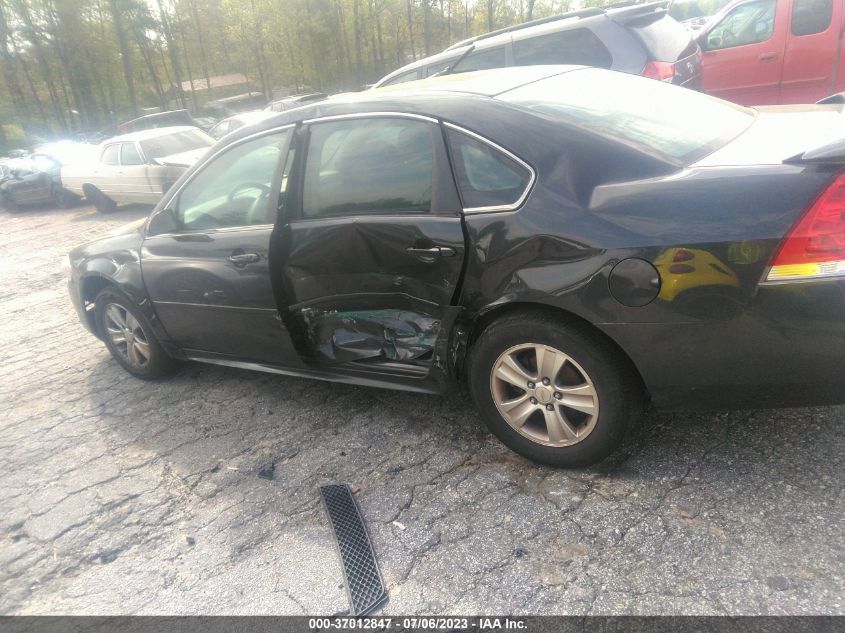 2013 CHEVROLET IMPALA LS - 2G1WF5E39D1261767