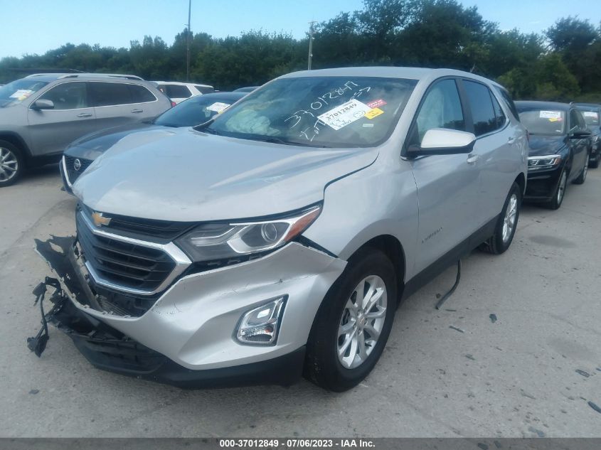 2021 CHEVROLET EQUINOX LT - 2GNAXKEV7M6101993