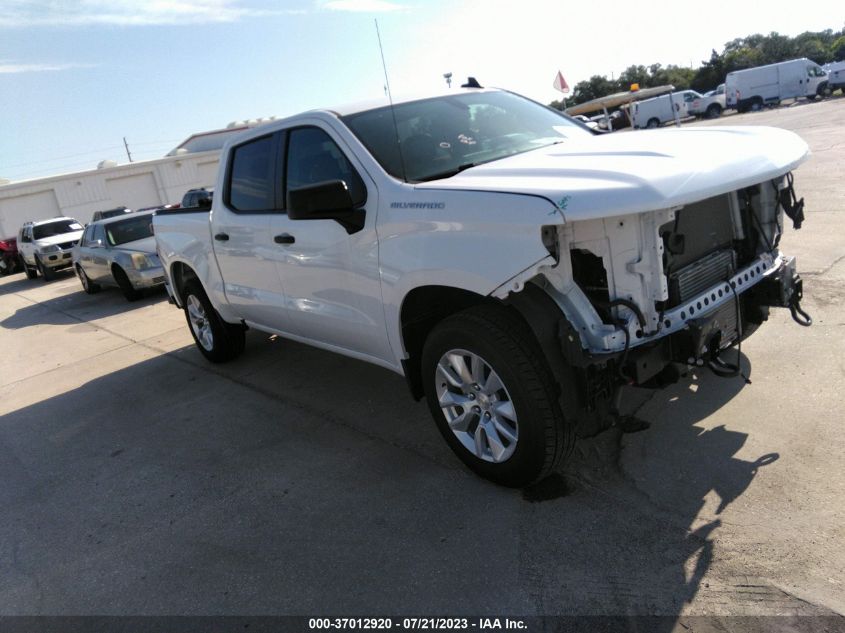 2021 CHEVROLET SILVERADO 1500 CUSTOM - 1GCPWBEK3MZ354163