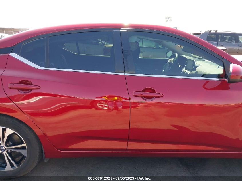 2022 NISSAN SENTRA SV - 3N1AB8CVXNY296455