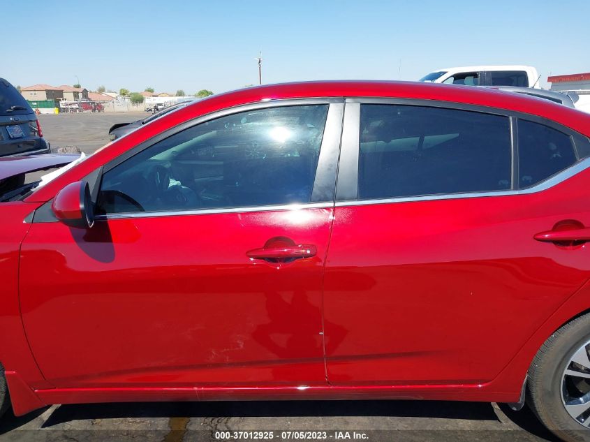 2022 NISSAN SENTRA SV - 3N1AB8CVXNY296455