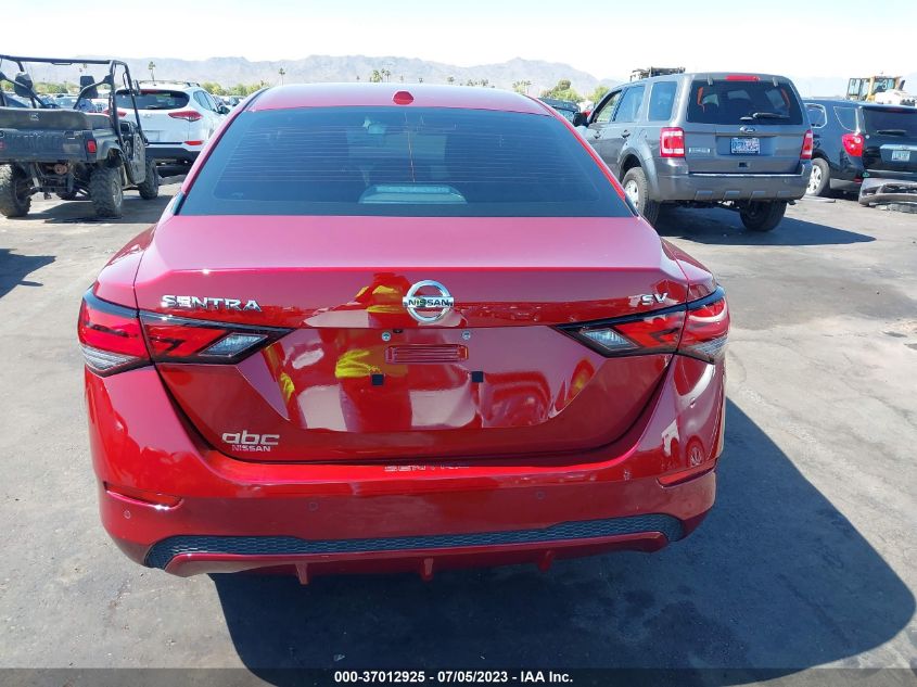 2022 NISSAN SENTRA SV - 3N1AB8CVXNY296455