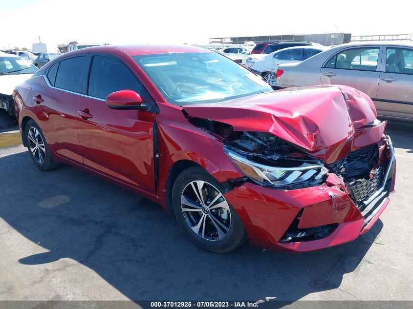 2022 NISSAN SENTRA SV - 3N1AB8CVXNY296455