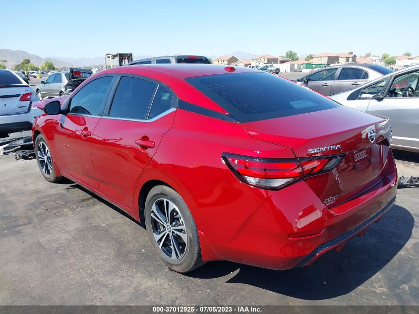 2022 NISSAN SENTRA SV - 3N1AB8CVXNY296455