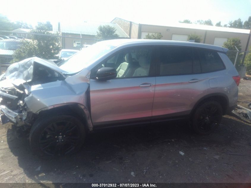 2019 HONDA PASSPORT SPORT - 5FNYF8H25KB020027