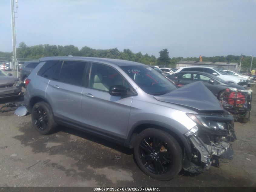 2019 HONDA PASSPORT SPORT - 5FNYF8H25KB020027