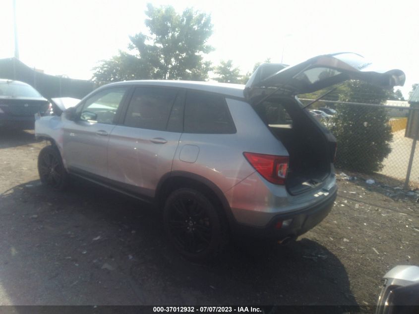 2019 HONDA PASSPORT SPORT - 5FNYF8H25KB020027