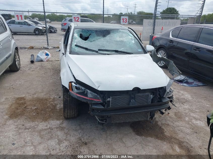 2016 VOLKSWAGEN GOLF GTI AUTOBAHN W - 3VW447AU7GM051595