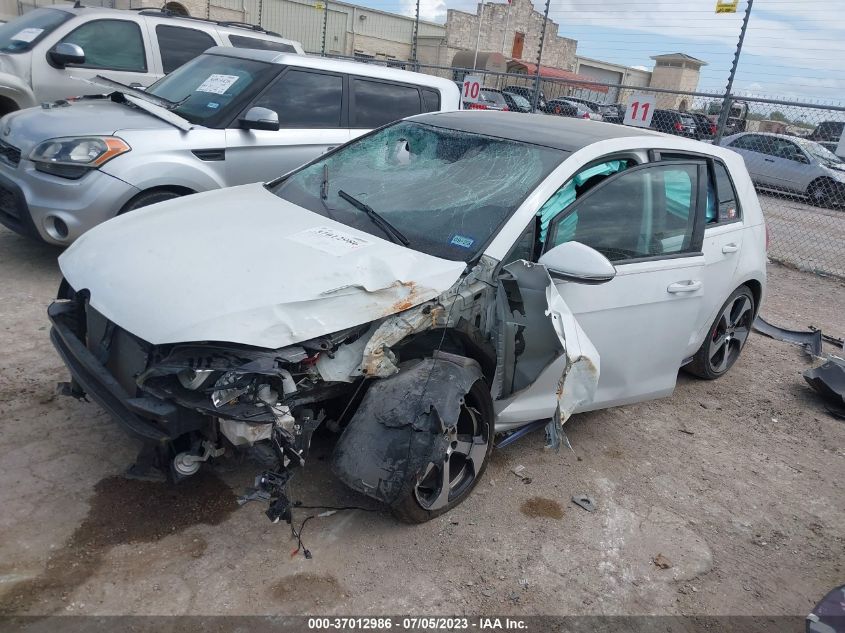 2016 VOLKSWAGEN GOLF GTI AUTOBAHN W - 3VW447AU7GM051595