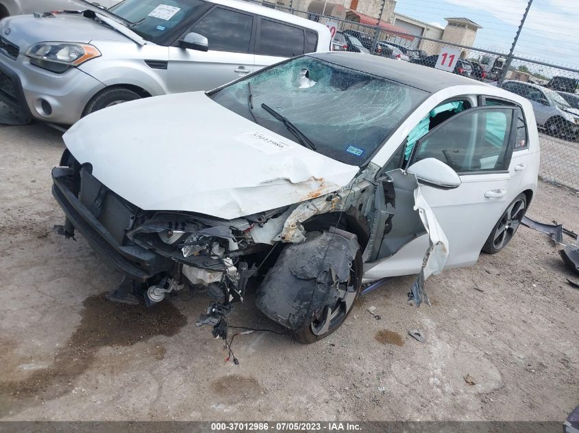 2016 VOLKSWAGEN GOLF GTI AUTOBAHN W - 3VW447AU7GM051595