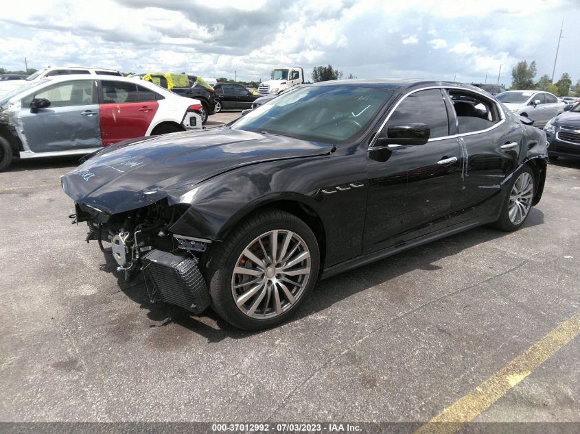 2016 MASERATI GHIBLI ZAM57XSA4G1190644