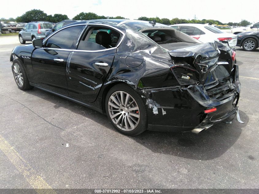 2016 MASERATI GHIBLI ZAM57XSA4G1190644