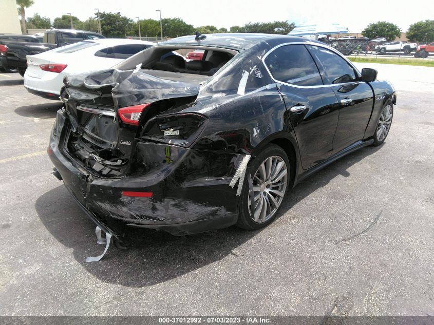 2016 MASERATI GHIBLI ZAM57XSA4G1190644