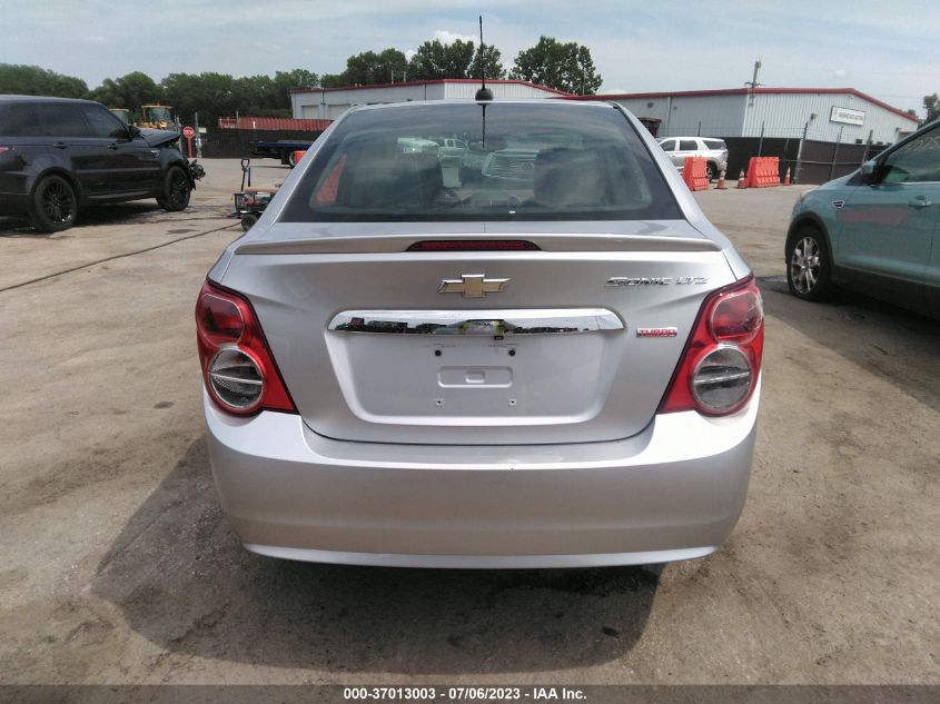 2016 CHEVROLET SONIC LTZ - 1G1JE5SB2G4137521