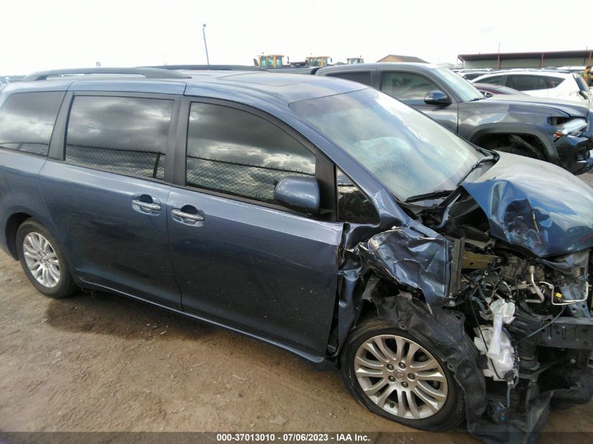 2014 TOYOTA SIENNA XLE/XLE AAS/LTD - 5TDYK3DCXES525977