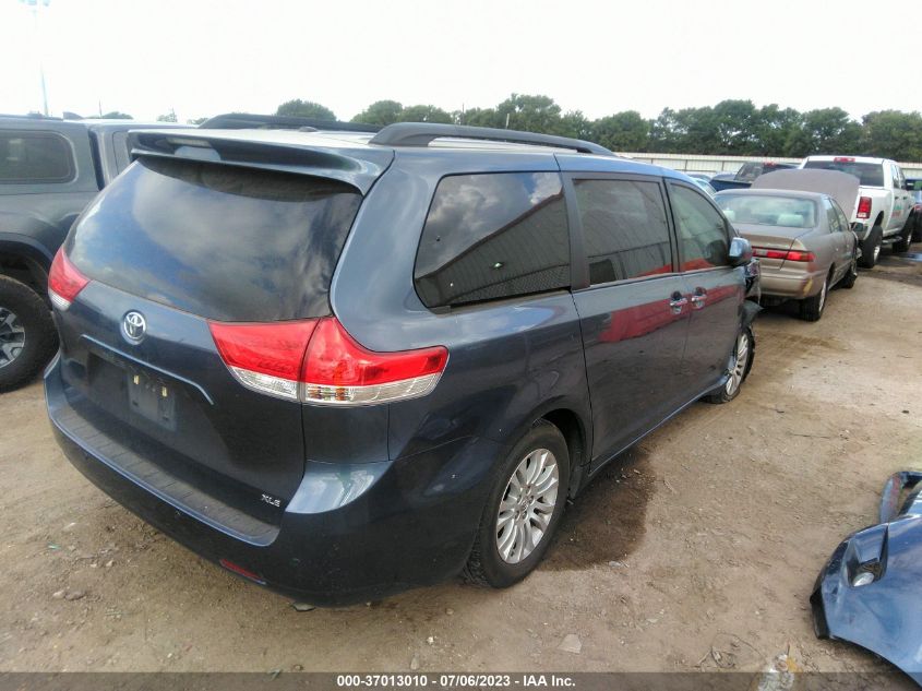 2014 TOYOTA SIENNA XLE/XLE AAS/LTD - 5TDYK3DCXES525977