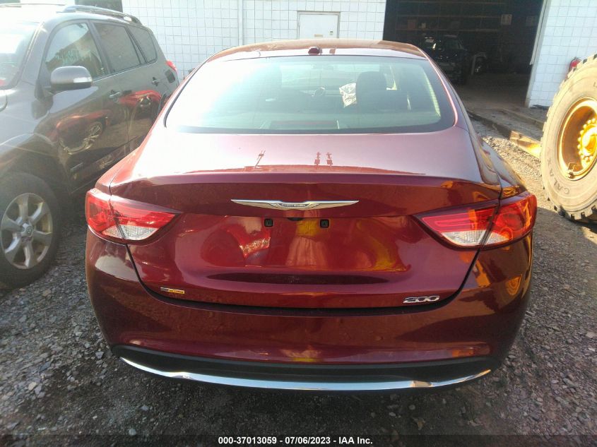 2016 CHRYSLER 200 LIMITED - 1C3CCCAB1GN154496