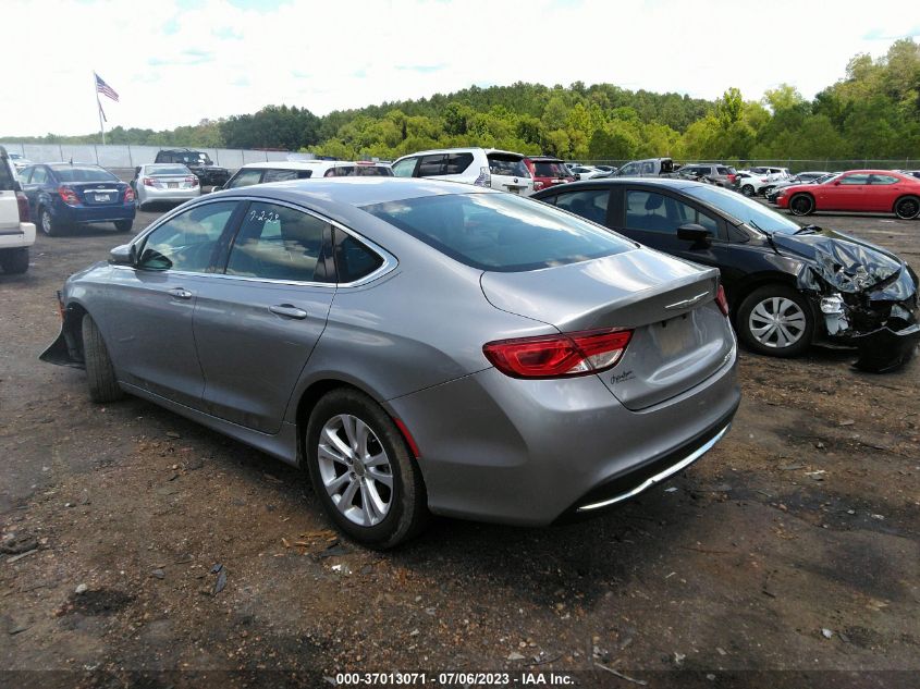 2015 CHRYSLER 200 LIMITED - 1C3CCCAB2FN525860