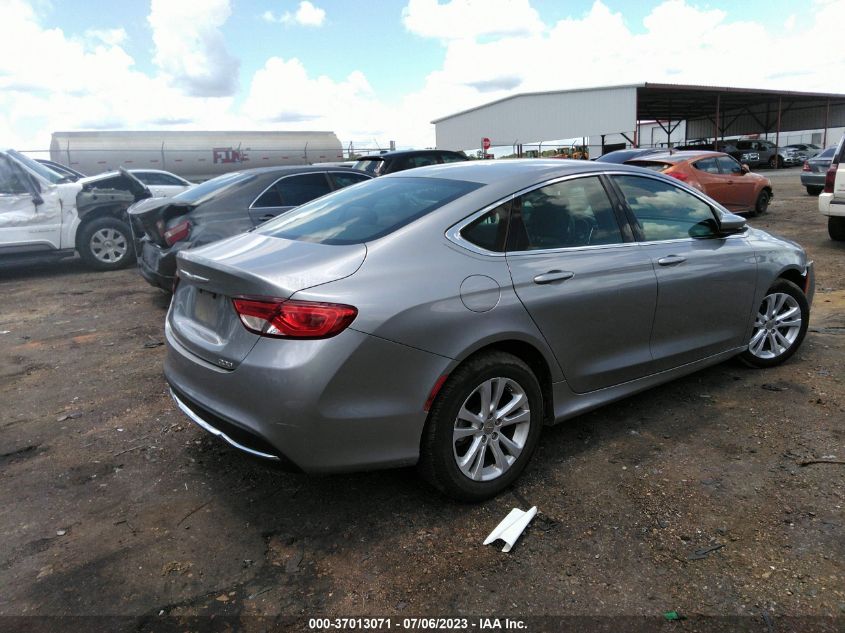 2015 CHRYSLER 200 LIMITED - 1C3CCCAB2FN525860