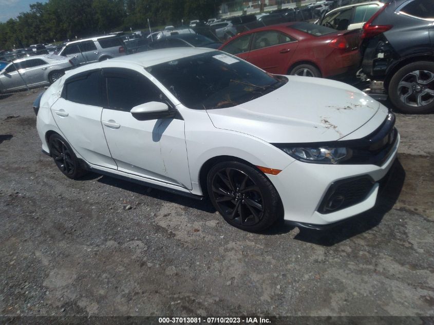 2019 HONDA CIVIC HATCHBACK SPORT - SHHFK7H44KU218661