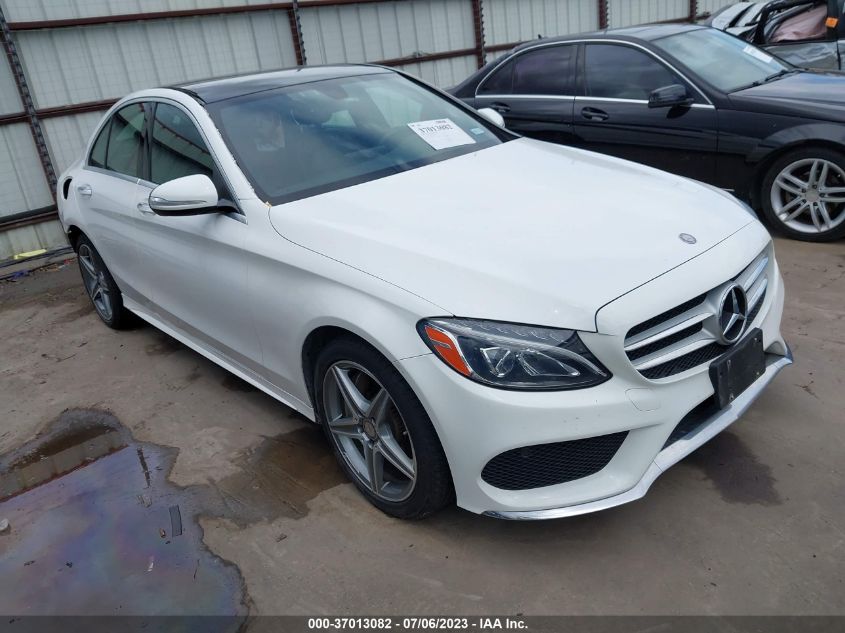2015 MERCEDES-BENZ C-CLASS C 300 - 55SWF4KB1FU016134