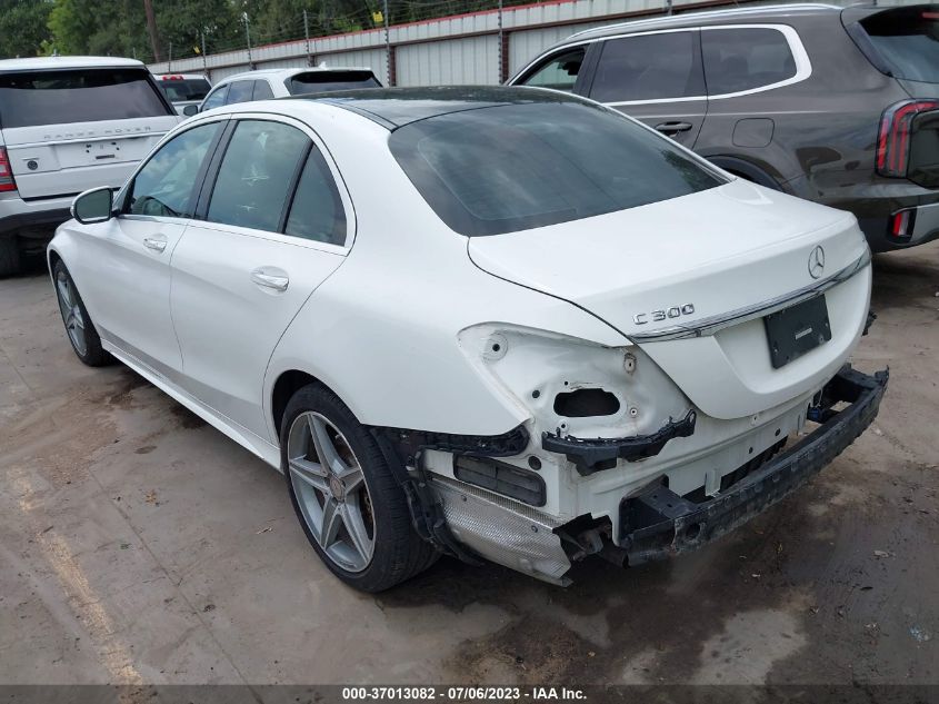 2015 MERCEDES-BENZ C-CLASS C 300 - 55SWF4KB1FU016134