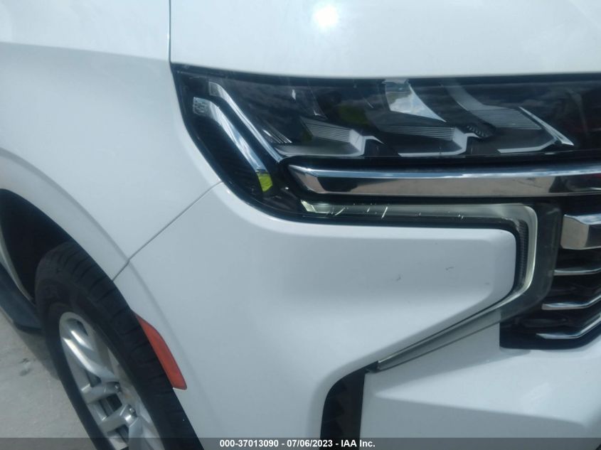 2021 CHEVROLET TAHOE LT - 1GNSKNKD0MR268961
