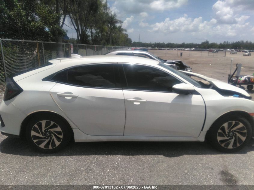 2018 HONDA CIVIC HATCHBACK LX - SHHFK7H22JU230806