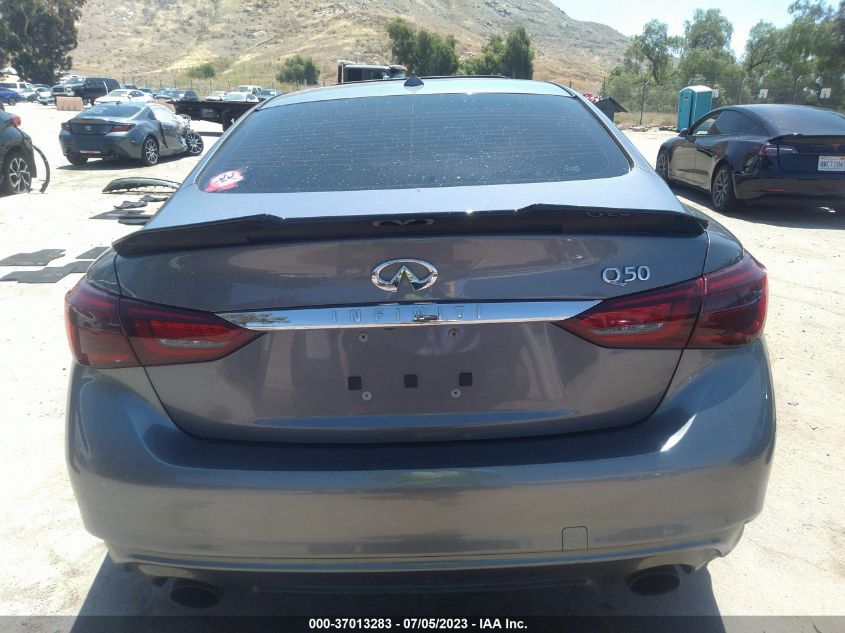 2018 INFINITI Q50 3.0T LUXE - JN1EV7AP4JM365161