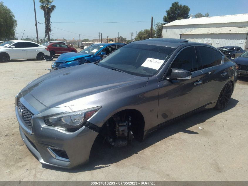 2018 INFINITI Q50 3.0T LUXE - JN1EV7AP4JM365161