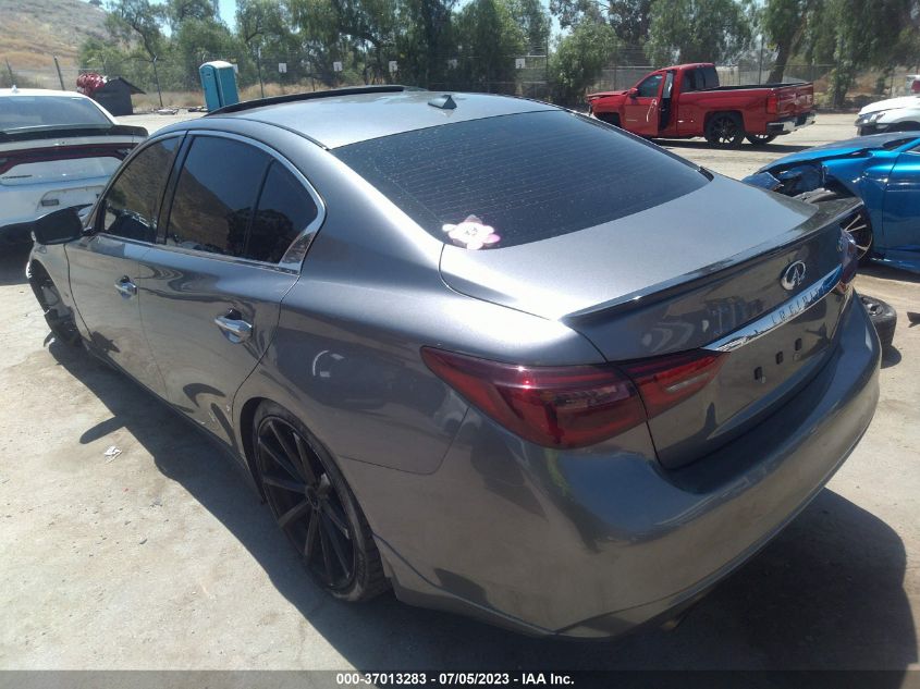 2018 INFINITI Q50 3.0T LUXE - JN1EV7AP4JM365161