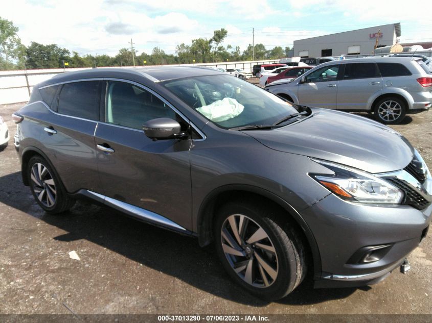 2017 NISSAN MURANO PLATINUM - 5N1AZ2MG8HN179914