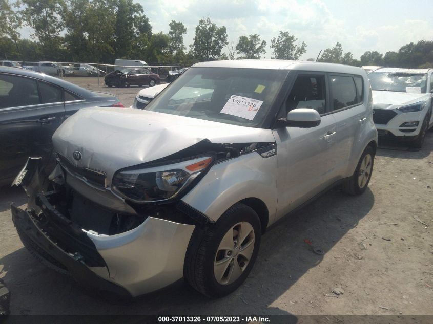 2015 KIA SOUL BASE - KNDJN2A28F7809232