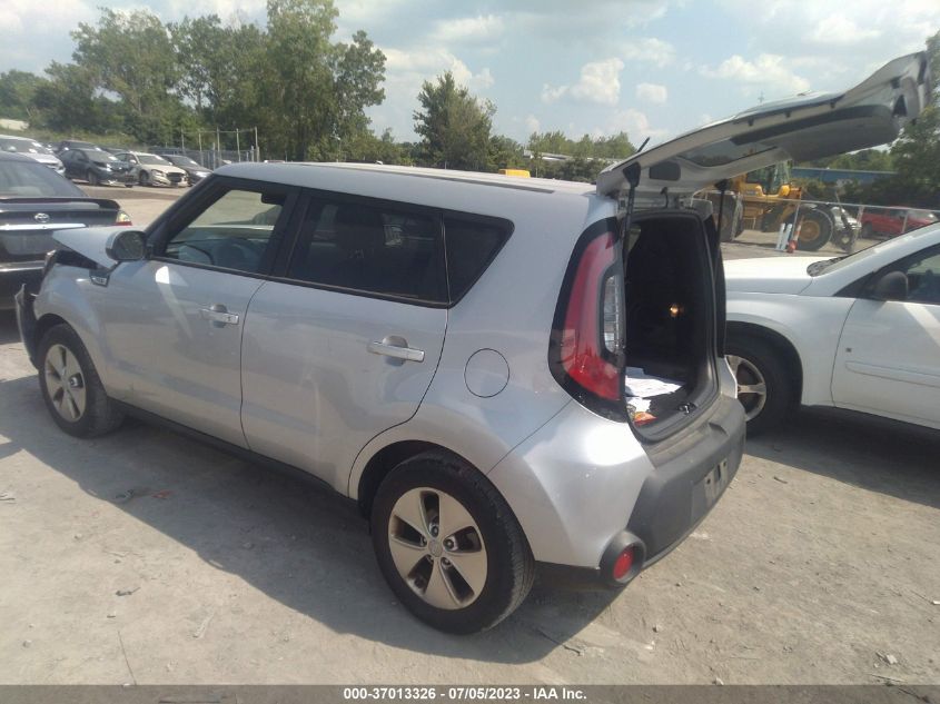 2015 KIA SOUL BASE - KNDJN2A28F7809232