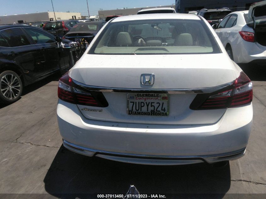 2017 HONDA ACCORD SEDAN LX - 1HGCR2F3XHA002667