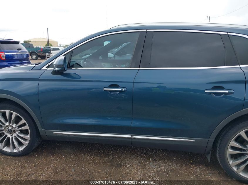 2016 LINCOLN MKX RESERVE - 2LMPJ6LR3GBL58579