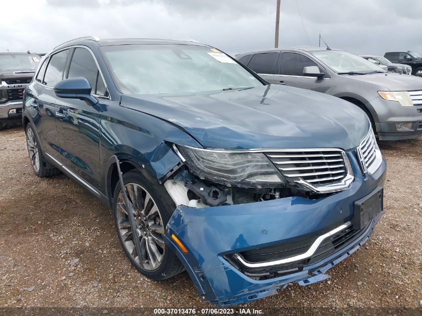 2016 LINCOLN MKX RESERVE - 2LMPJ6LR3GBL58579