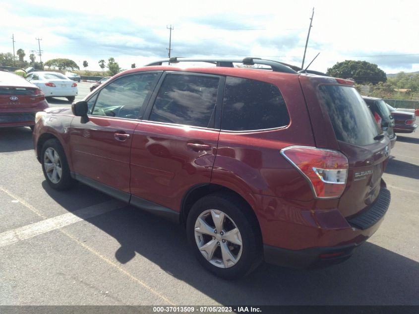 2015 SUBARU FORESTER 2.5I PREMIUM - JF2SJADC2FH442337
