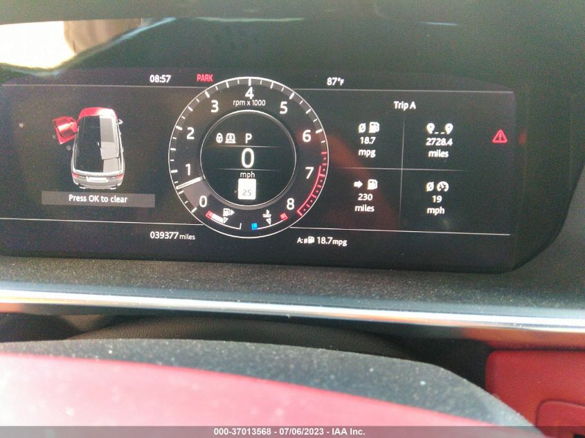 2020 LAND ROVER RANGE ROVER SPORT HST - SALWS2RU5LA896924